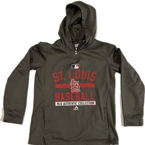 St. Louis Cardinals Youth M 10/12 1/4 Zip Hoodie